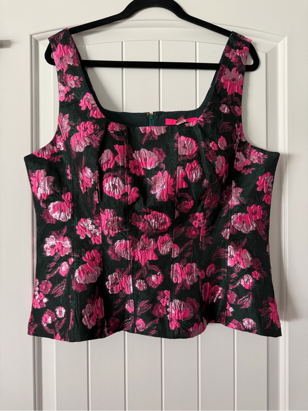 NWT Lilly Pulitzer Leya Floral Jacquard Top size 16 - original retail $148